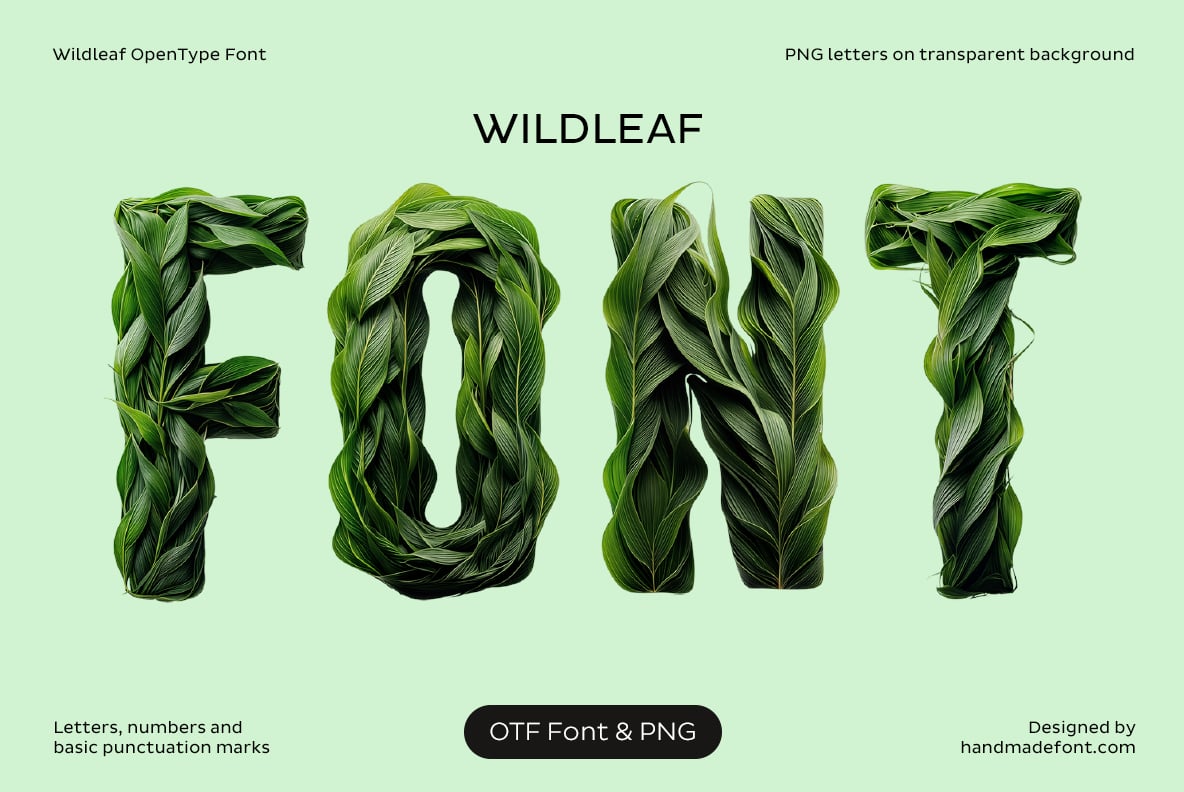 Wildleaf Font