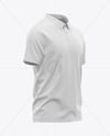 Men's Casual Polo Shirt Mockup