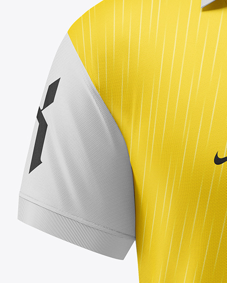 Soccer Polo Jersey Mockup