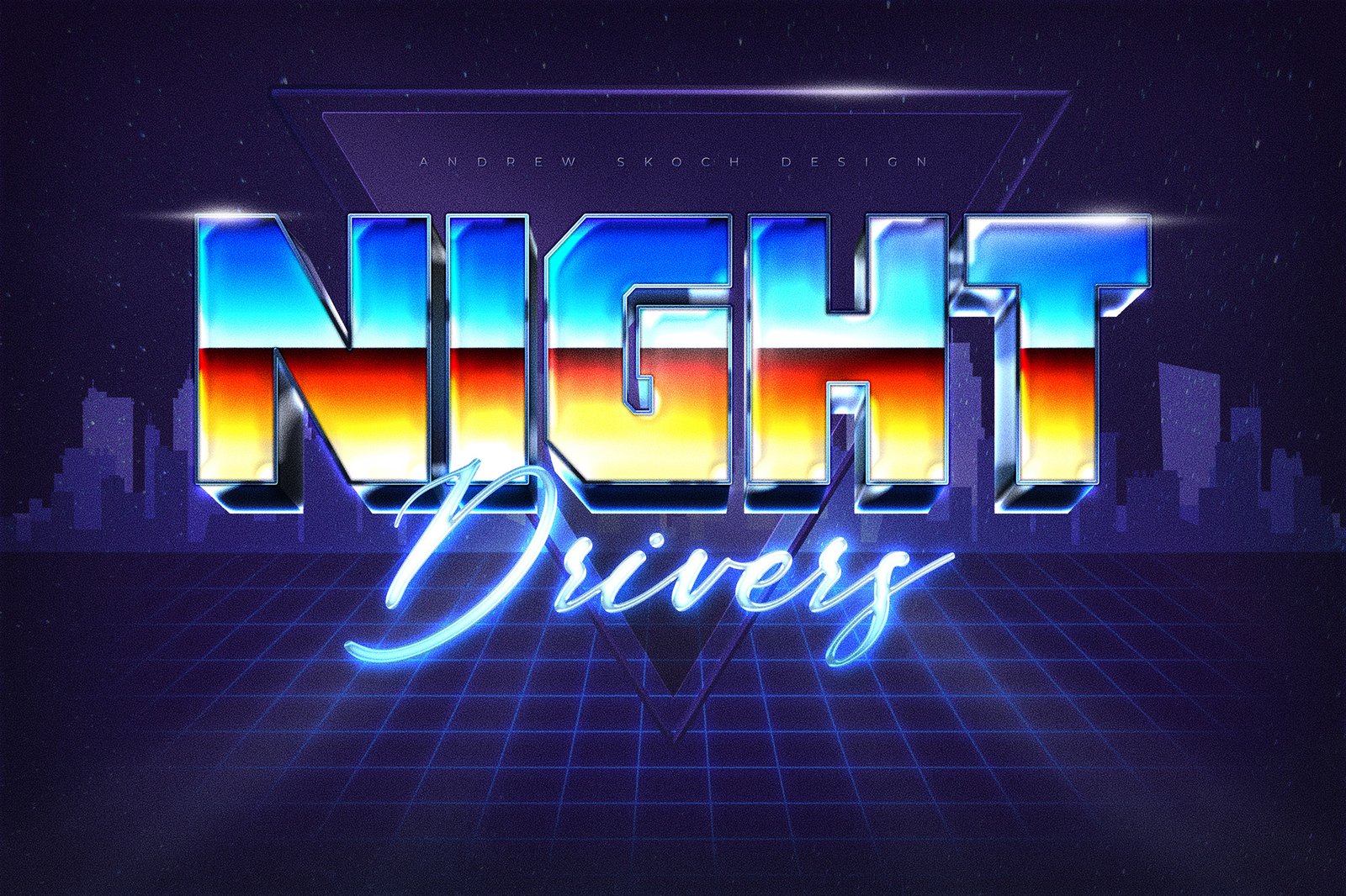 80s Text Effects