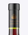 Green Glass Red Wine Bottle Mockup