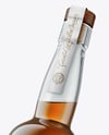 Tall Whiskey Bottle with Tube Mockup