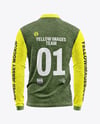 Melange Jersey Mockup - Back View