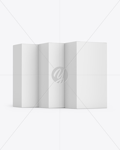 Three Boxes Mockup