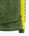 Melange Jersey Mockup - Half Side View