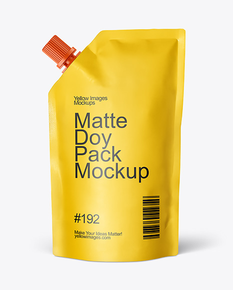 Matte Doy Pack Mockup