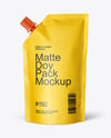 Matte Doy Pack Mockup