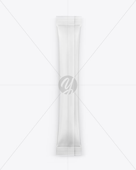 Matte Stick Sachet Mockup