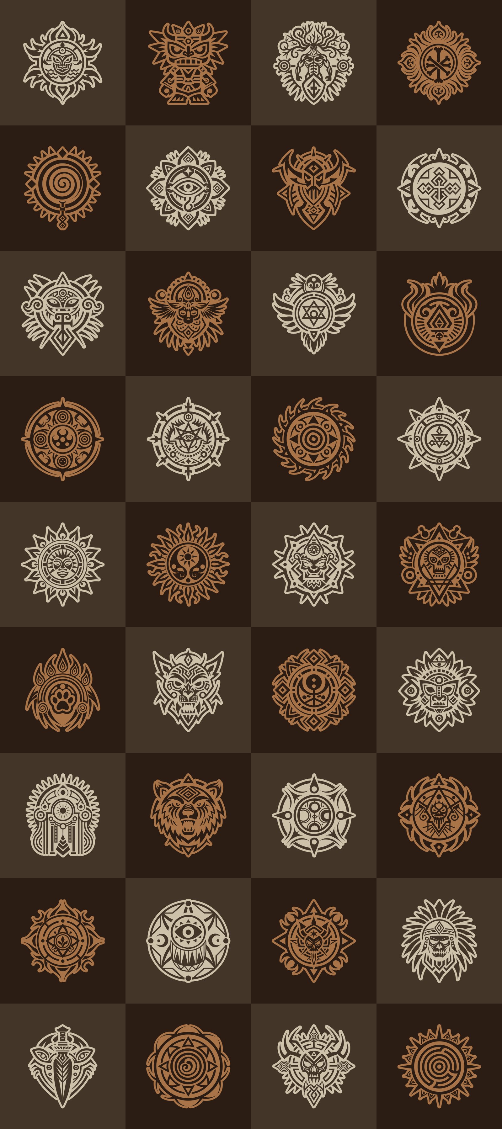 Shaman Art Symbols