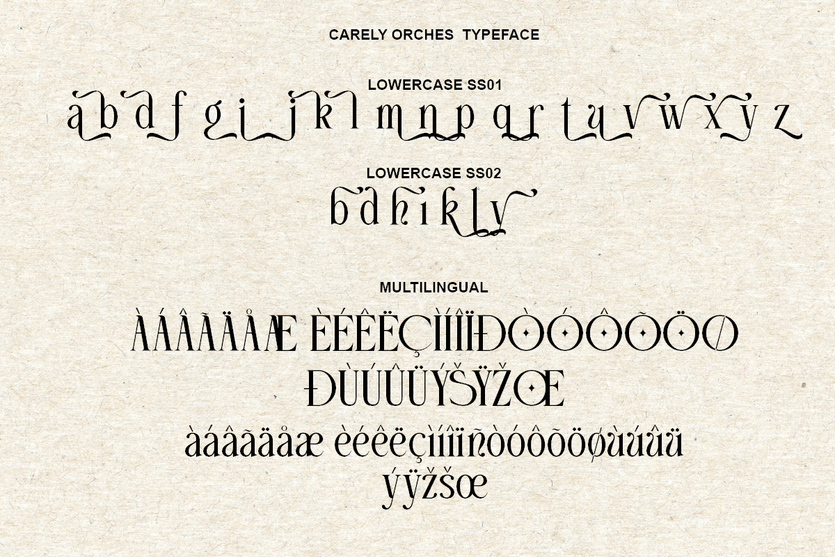 Carely Orches - Classy Serif Font