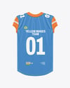 American Football Jersey Mockup - Back View