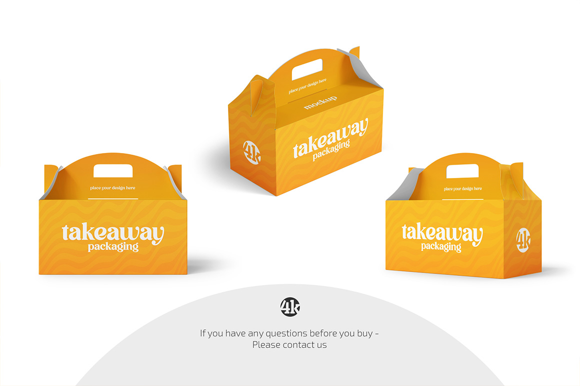 Takeaway Packaging Mockup Set