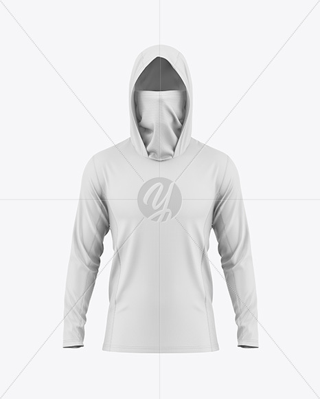 Hooded Fishing Jersey Mockup