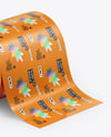 Glossy Film Roll Mockup