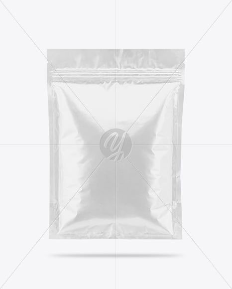 Sachet with Zip Lock Mockup