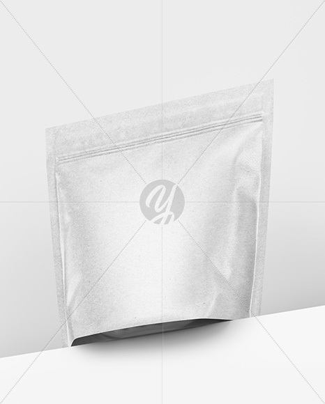 Kraft Stand-up Pouch Mockup