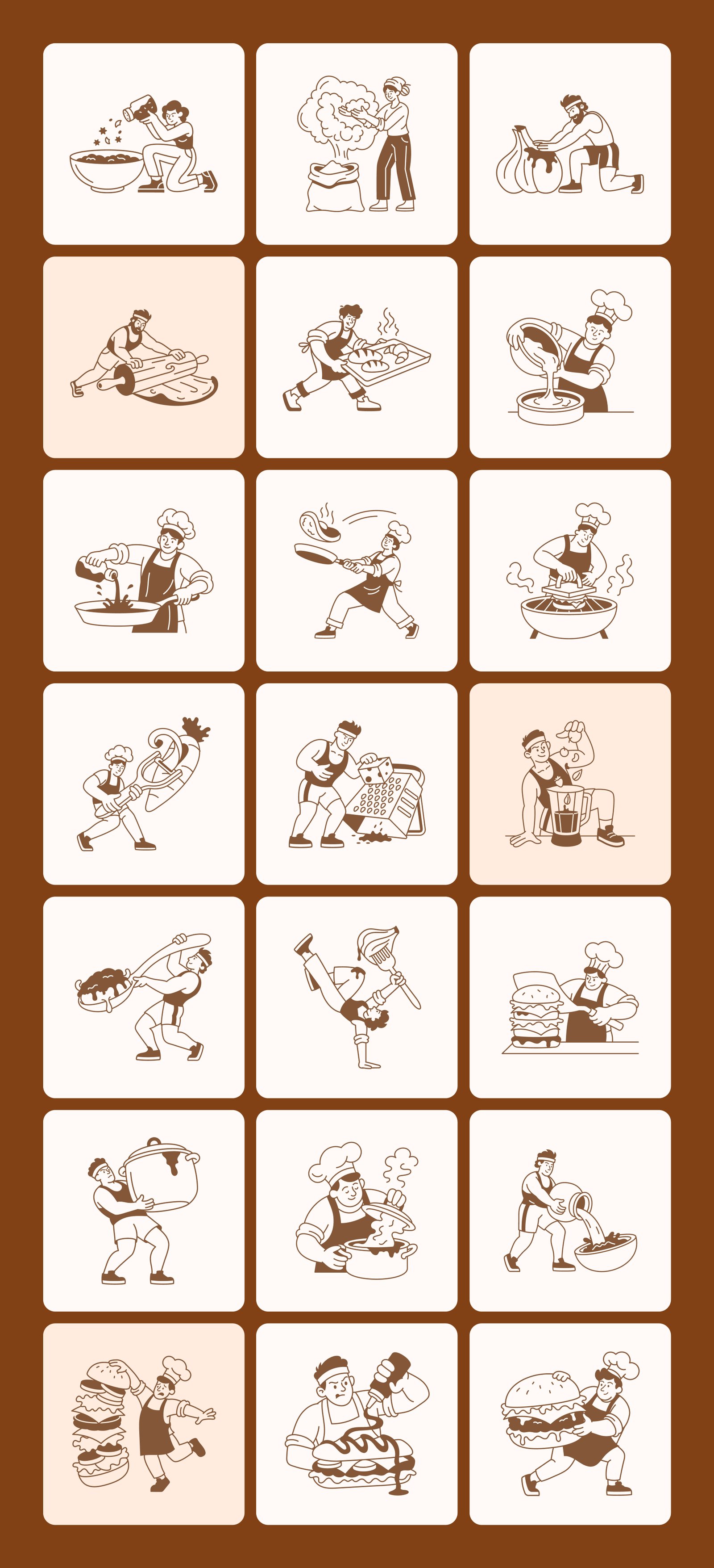 Cooking Illustrations Bundle