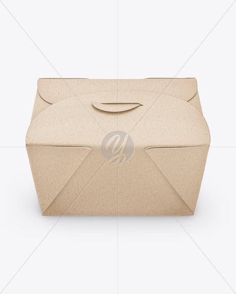 Kraft Paper Box Mockup
