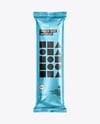 Metallic Snack Bar Mockup