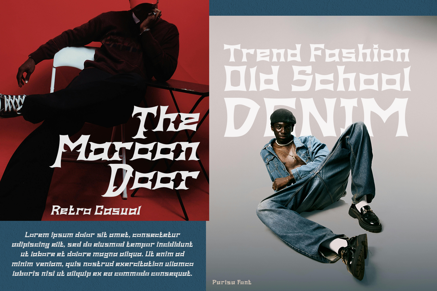 Parisa Vintage Display Font