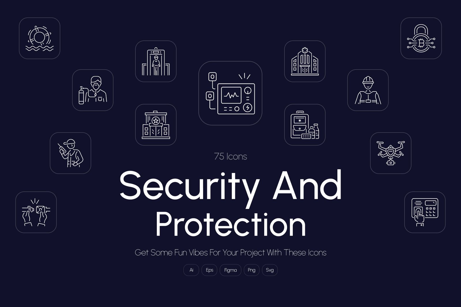 Security and Protection Icon Set