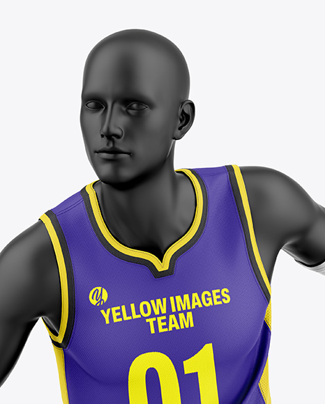 Basketball Kit w/ Mannequin Mockup