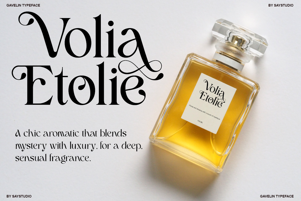 Gavelin - Luxury Serif Font