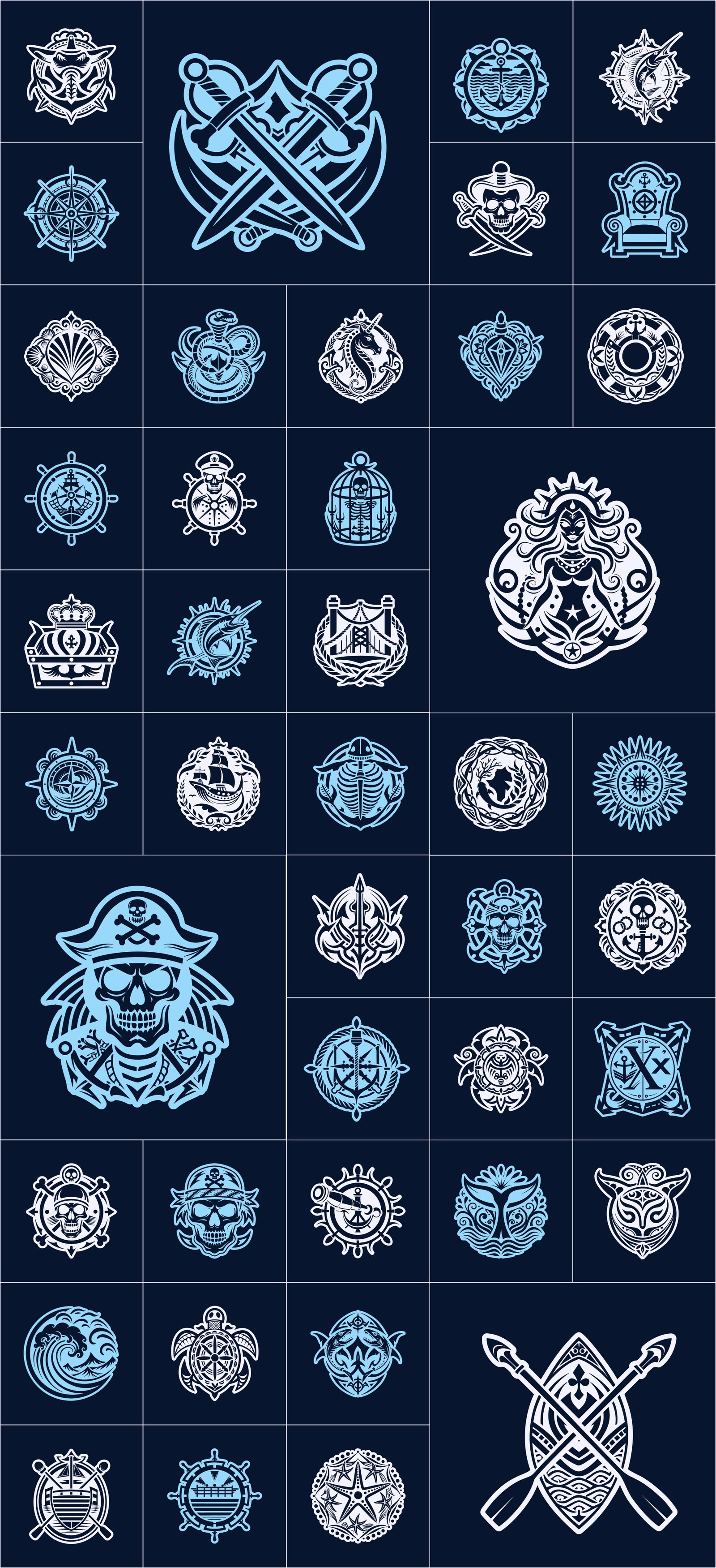 Nautical and Pirate Symbols