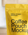 Stand-Up Pouch and Mug Mockup