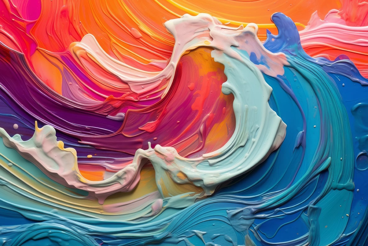 Paint waves