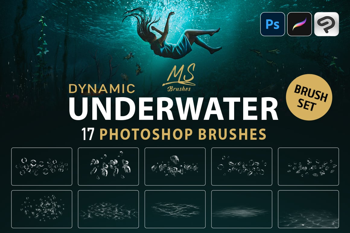 Underwater Photoshop Brushes