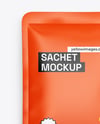 Matte Sachet Mockup