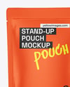 Matte Stand-up Pouch Mockup