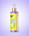 Matte Cosmetic Bottle with Spray Pump Mockup
