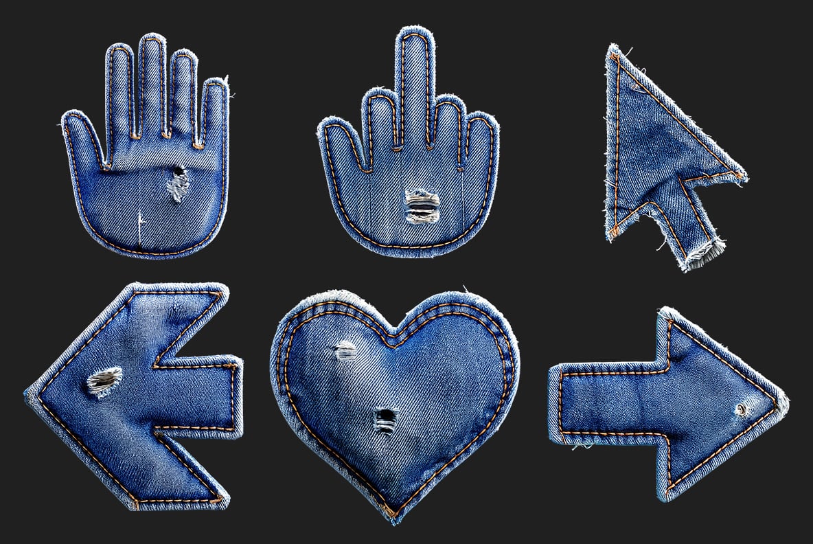 Denim Drip Font