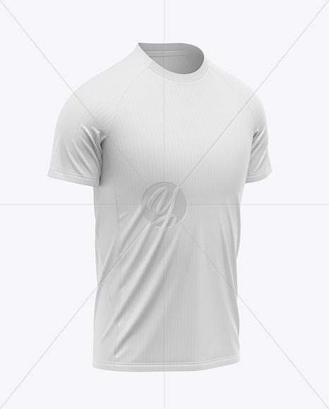Raglan Short Sleeve Jersey Mockup