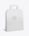 Textured Paper Bottle Carrier Mockup
