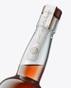 Tall Cognac Bottle Mockup