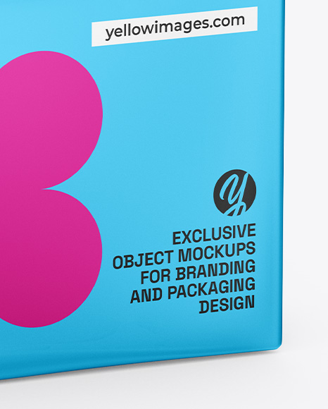 Metallic Butter Block Mockup