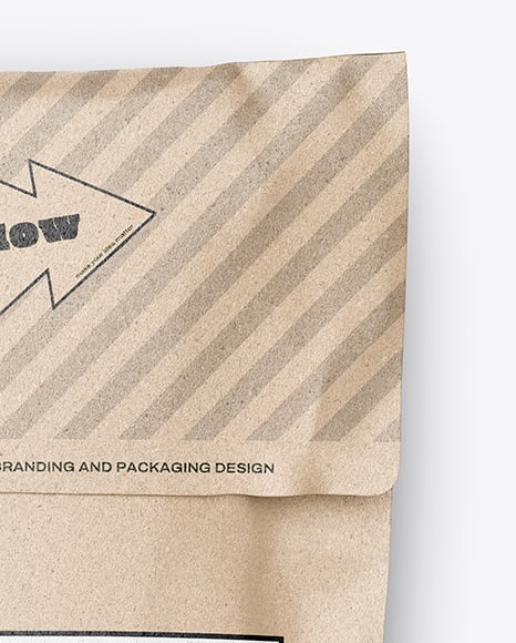 Kraft Paper Mailing Bag Mockup