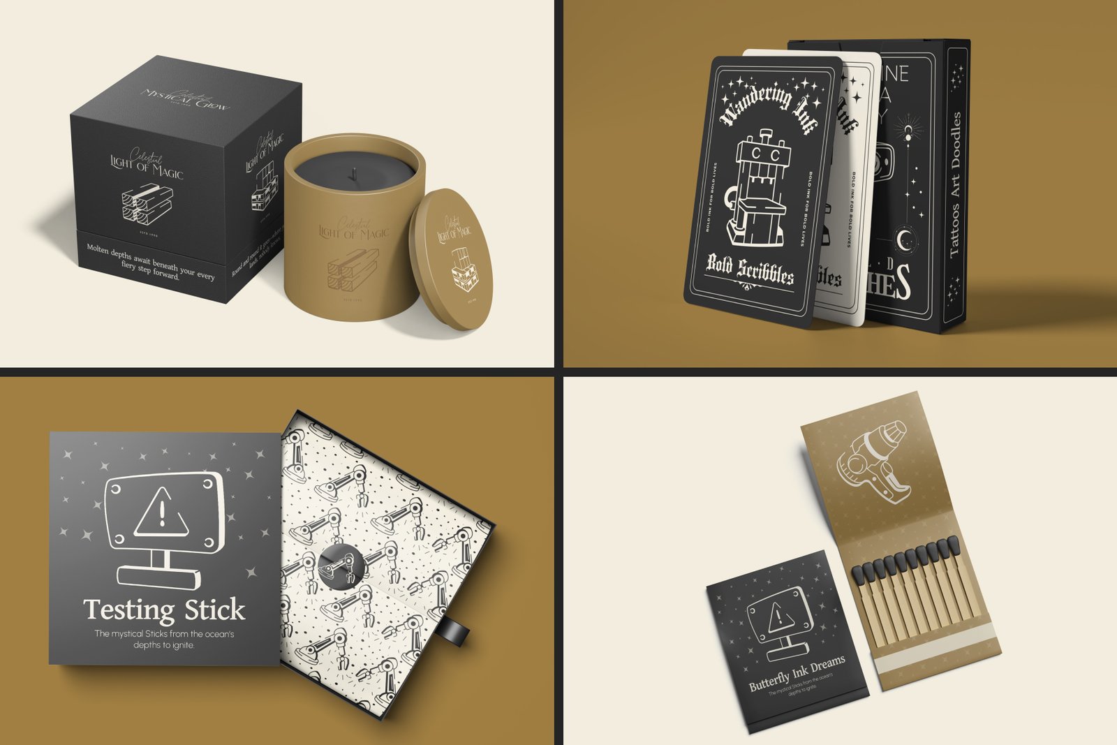 Manufacturing Doodle Icon Set
