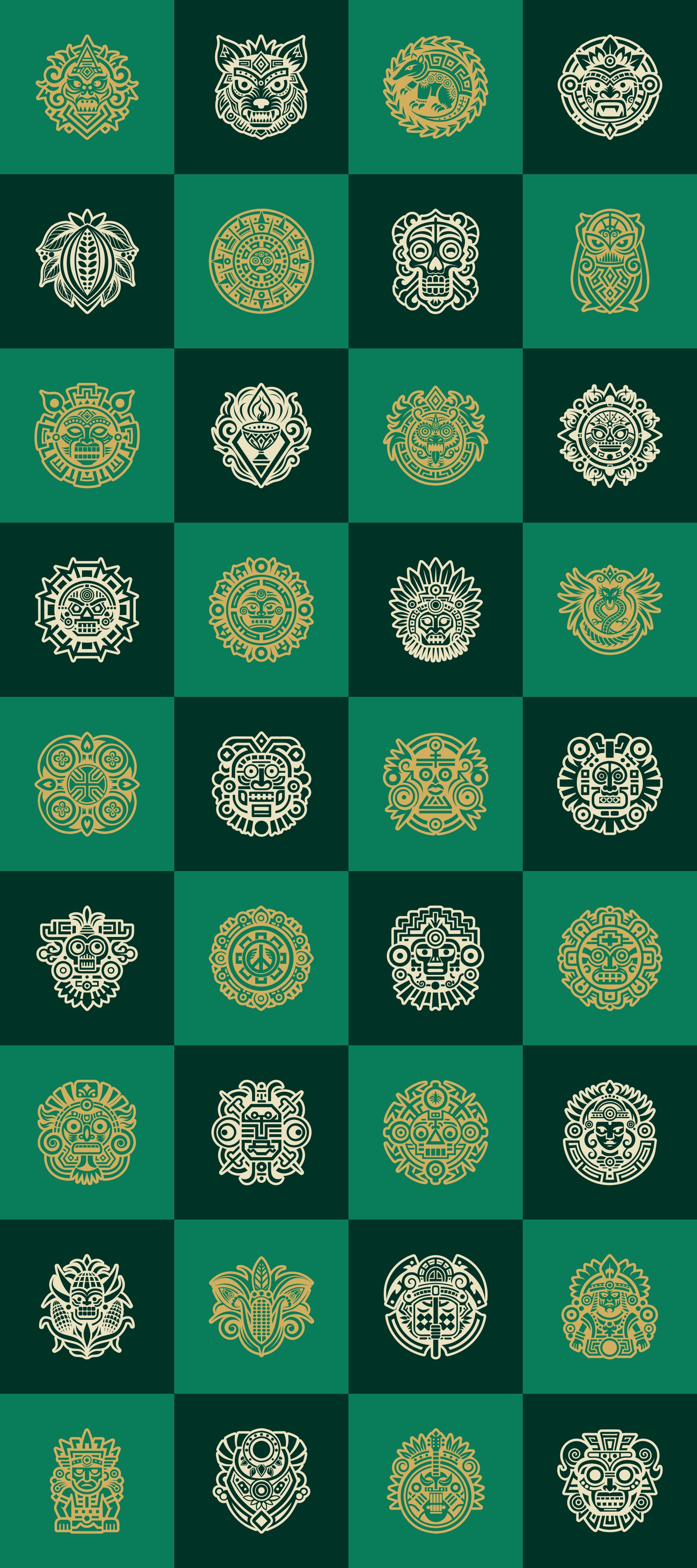 Mayan symbols