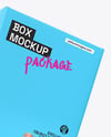 Paper Box in Hand Mockup