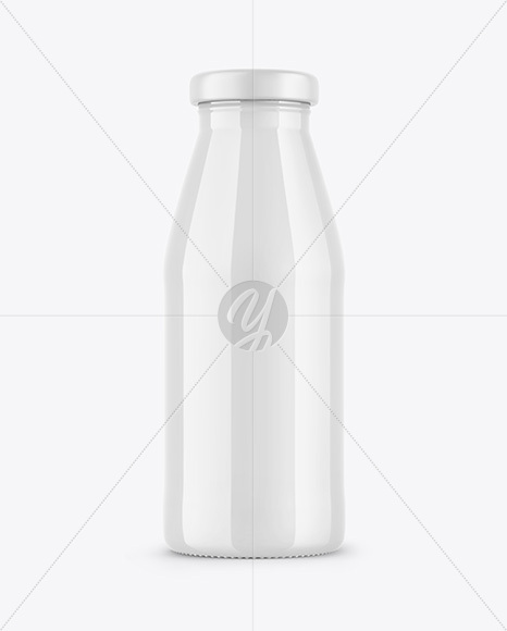Glossy Bottle Mockup
