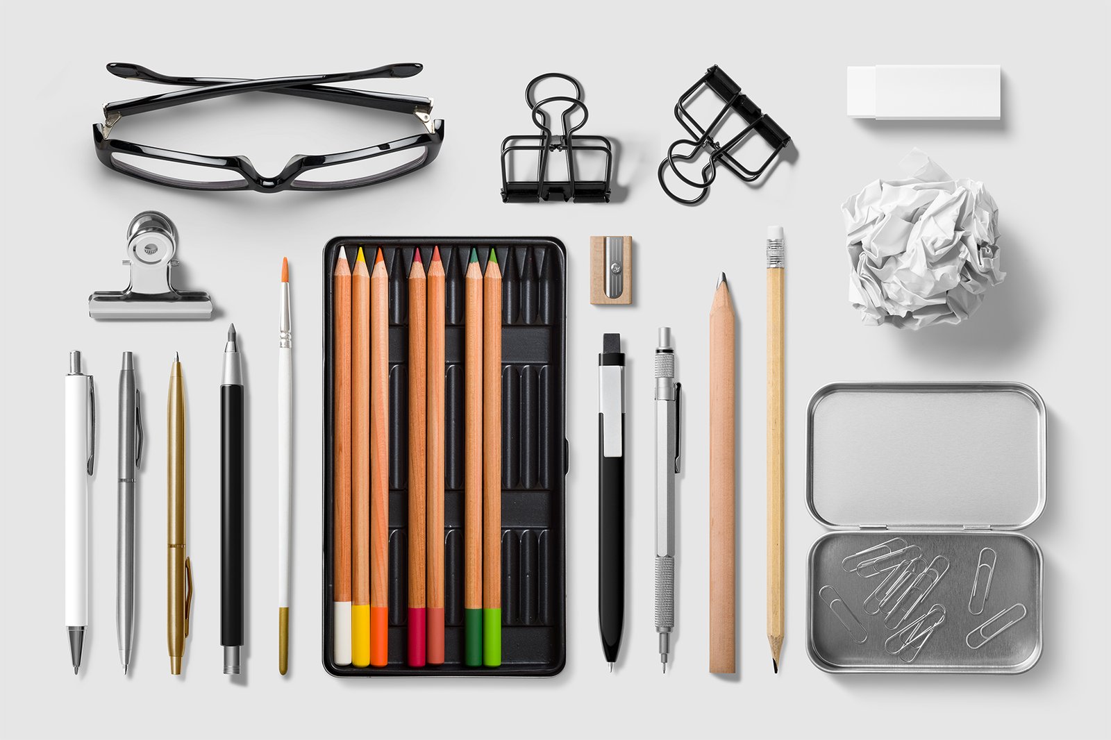 Spiral bound notebook mockup