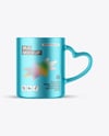 Matte Metallic Mug Mockup