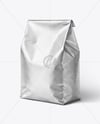 Metallic Food Bag Mockup