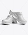 Pair of Clogs Mockup