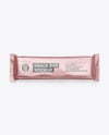 Matte Metallic Snack Package Mockup