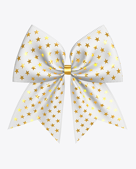 Cheer Bow Mockup